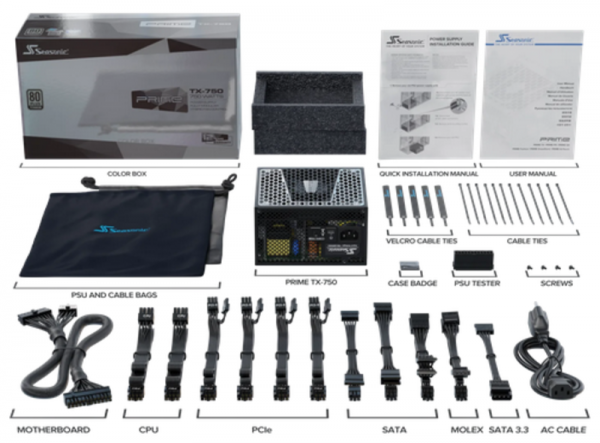 Seasonic Prime TX 750 Netzteil - 750 Watt